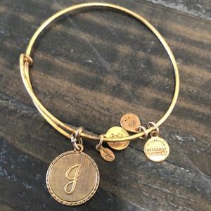 Alex and ani J bracelet